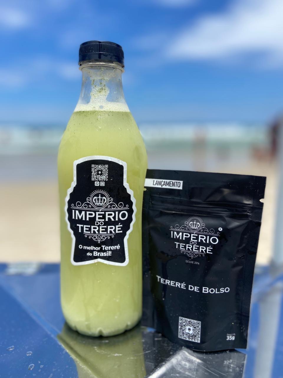 Tereré de Bolso gelado na garrafa